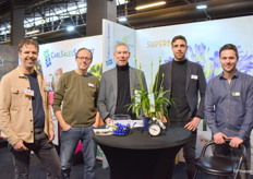 Een aantal kwekers die zijn aangesloten bij Carls Sales Support, met v.l.n.r. Kwekerij Tass, Breugen Plants, Highlands Potplants en Bright Plants.